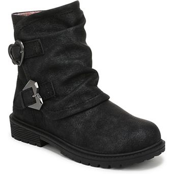 Blowfish Malibu R Venice 2-K Girls Faux Leather Zip Tall Boots