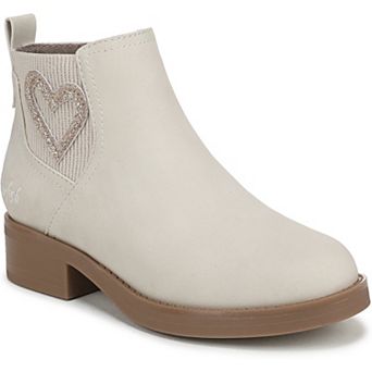 Blowfish Malibu Zander-K Girls Chelsea Ankle Boots Heart Detail