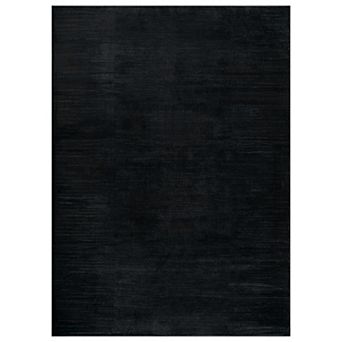 WRG Home Solid Heathered Machine Washable Indoor Area Rug
