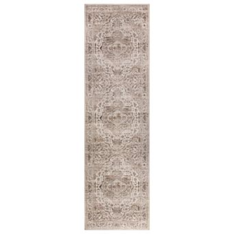 WRG Home Vintage Medallion Machine Washable Indoor Area Rug
