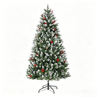 6Ft Multi-Color LED Xmas Tree with 350 Lights