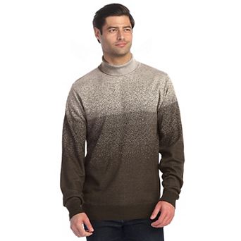 Gioberti Men's Jacquard Turtleneck Pullover Sweater