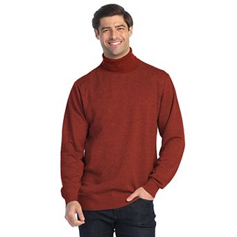 Gioberti Men's Jacquard Turtleneck Pullover Sweater