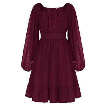 Girl Fall Winter Long Sleeve Casual Party Dress Kids