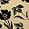 Khaki Ink Flower