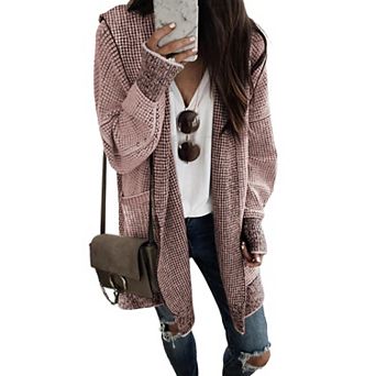 Women Open Front Fall Cardigan