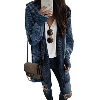 Women Open Front Fall Cardigan