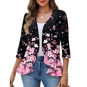 Women's Summer Ruffle Cardigan Coverup
