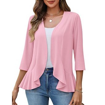 Women's Summer Ruffle Cardigan Coverup