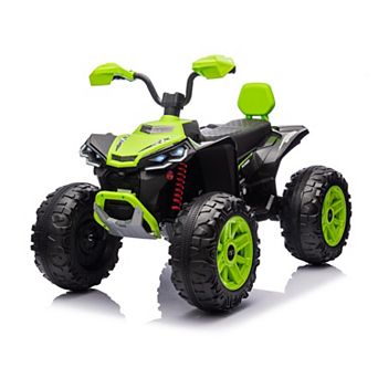 24V 2-Seater Kids ATV, Dual Motors, Music & Lights, Ages 3-8