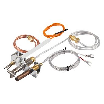 VEVOR Gas Pilot Assembly, OE 4021-732, 25660 Fireplace Gas Pilot Assembly, with Pilot Tube