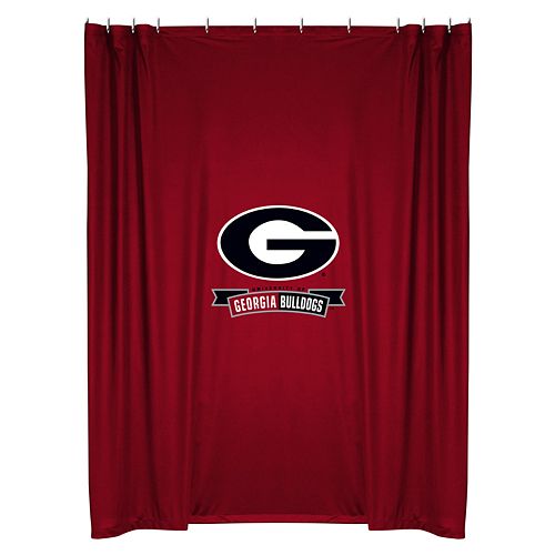 Georgia Bulldogs Shower Curtain