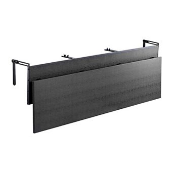 VEVOR Balcony Hanging Table, 12 x 59 in Folding Balcony Railing Table