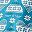 Deep Teal Fair Isle