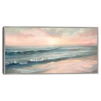 Masterpiece Magical Moment Coastal Framed Canvas Wall Art