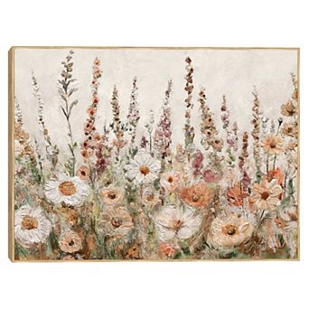 Masterpiece Annabella Floral Framed Canvas Wall Art