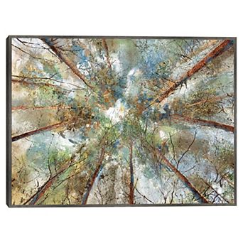 Masterpiece Wooded Spectrum 2 Canvas Wall Art