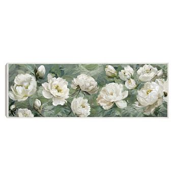 Masterpiece Haley's Garden Blooms Floral Framed Canvas Wall Art