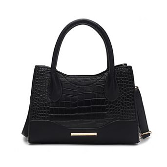 MKF Collection Gili Crocodile Embossed Faux Leather Handbag