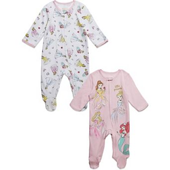 Disney's Princess 2-Pack Footed Sleep N' Play
