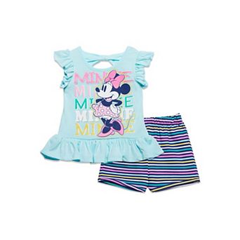 Disney's Minnie Mouse Sleeveless 2 pc Tank Top and Shorts Set