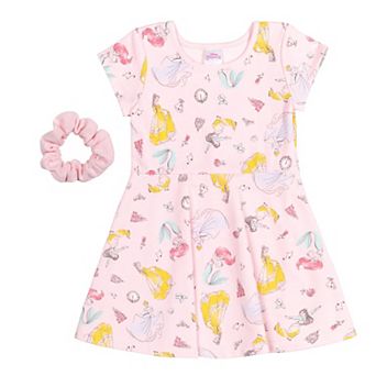Disney's Princess Skater Dress and Scrunchie Set