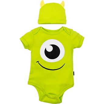 Disney's Monsters Inc. 2 pc Cosplay Bodysuit and Hat Set