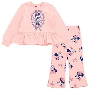 Disney's Minnie Mouse Fleece Sweatshirt and Flare Leggings Set