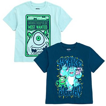 Disney's Monsters Inc. 2-Pack Short Sleeve Graphic T-Shirts