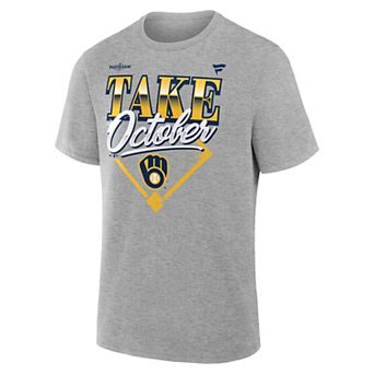 Men's Milwaukee Brewers Divisional Series Take October Graphic Tee