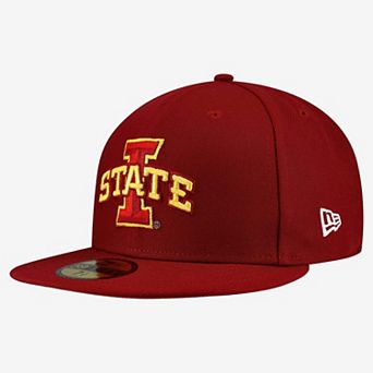 Men's New Era Cardinal Iowa State Cyclones Core 59FIFTY Fitted Hat