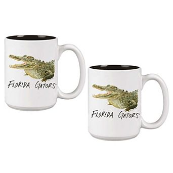 Florida Gators Two-Piece 15oz. Laura Wilcox Mascot Mug Set