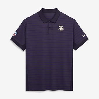 Men's Nike Purple Minnesota Vikings 2026 Rivalries Collection Sideline Victory Polo