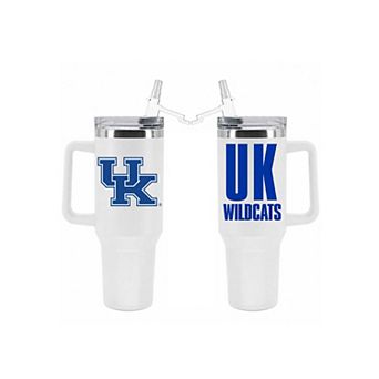 The Memory Company Kentucky Wildcats 40oz. Stainless Steel Tumbler with Flip Straw