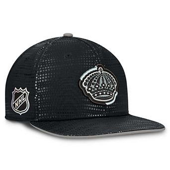 Men's Fanatics Black Los Angeles Kings Alternate Authentic Pro Rink Snapback Hat
