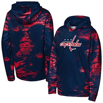 Youth Outerstuff Navy Washington Capitals Team Dynamics Hoodie