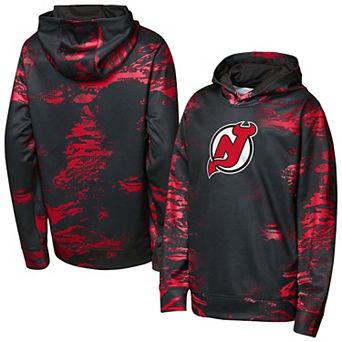 Youth Outerstuff Black New Jersey Devils Team Dynamics Hoodie