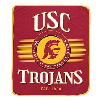 Pegasus USC Trojans Spotlight Arch 60" x 70" Ultra Soft Throw Blanket
