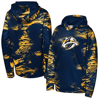 Youth Outerstuff Navy Nashville Predators Team Dynamics Hoodie