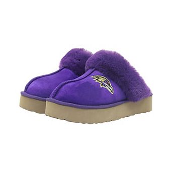 Unisex FABGATING by Cuce Purple Baltimore Ravens Team Color Slipper Boots