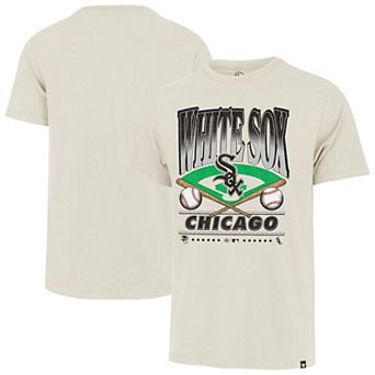 Men's '47 Tan Chicago White Sox Big & Tall Straight Shot T-Shirt