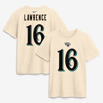 Men's Nike Trevor Lawrence Natural Jacksonville Jaguars 2026 Rivalries Collection Player Name & Number T-Shirt