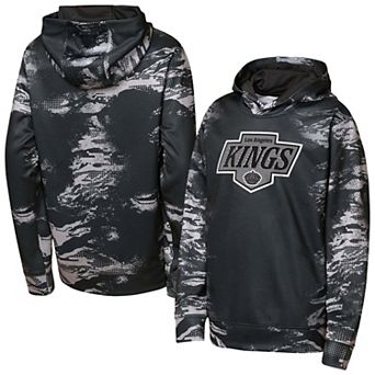 Youth Outerstuff Black Los Angeles Kings Team Dynamics Hoodie