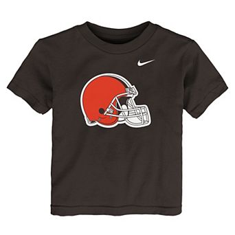 Toddler Nike Brown Cleveland Browns Logo T-Shirt