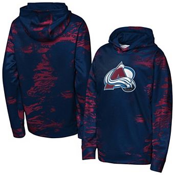 Youth Outerstuff Navy Colorado Avalanche Team Dynamics Hoodie