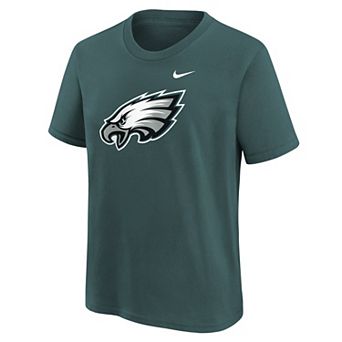 Youth Nike Midnight Green Philadelphia Eagles Logo T-Shirt