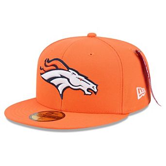Men's New Era x Alpha Industries Orange Denver Broncos 59FIFTY Fitted Hat