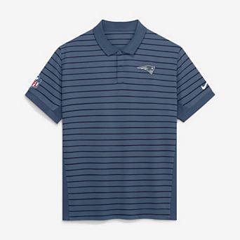 Men's Nike Blue New England Patriots Rivalries Collection Sideline Victory Polo