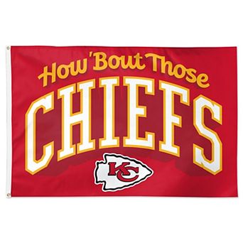 WinCraft Kansas City Chiefs 2026 Red Thursday 4' x 6' Single-Sided Deluxe Red Friday Flag