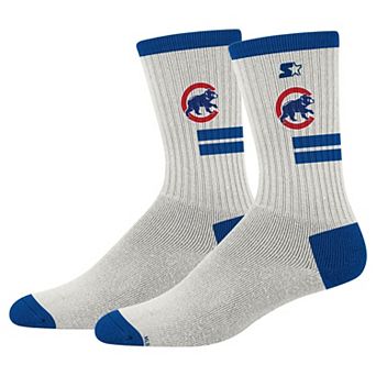 Unisex Starter Cream Chicago Cubs Premiere Cushioned Crew Socks